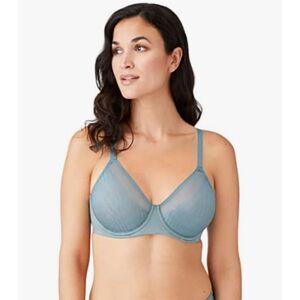 WACOAL NWT Women’s Elevated Allure Full Figure Bra Underwire 32DD Blue